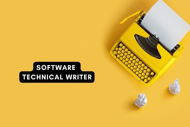 Software Technical Writer